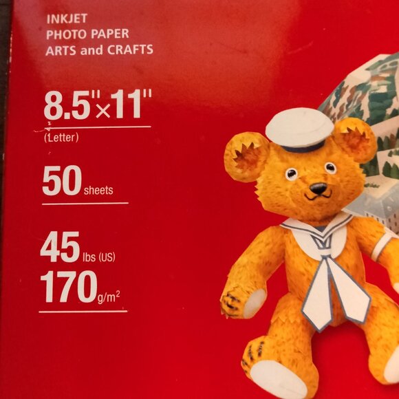 Canon PIXMA Matte Photo Paper MP 101 Sheets Inkjet Art Crafts - Picture 3 of 8